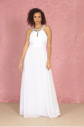 vestido branco gg